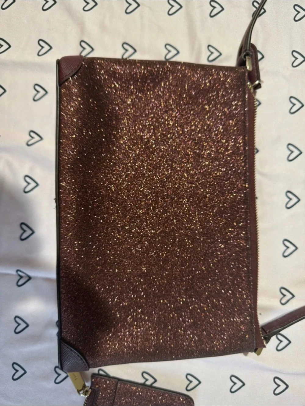 Kate Spade Burgundy crossbody bag